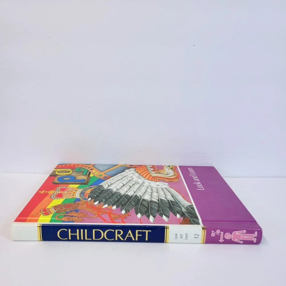 Childcraft Look and Learn Volume 12 Hardcover Vintage 1988 Book